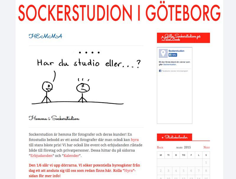 Sockerstudion i Göteborg